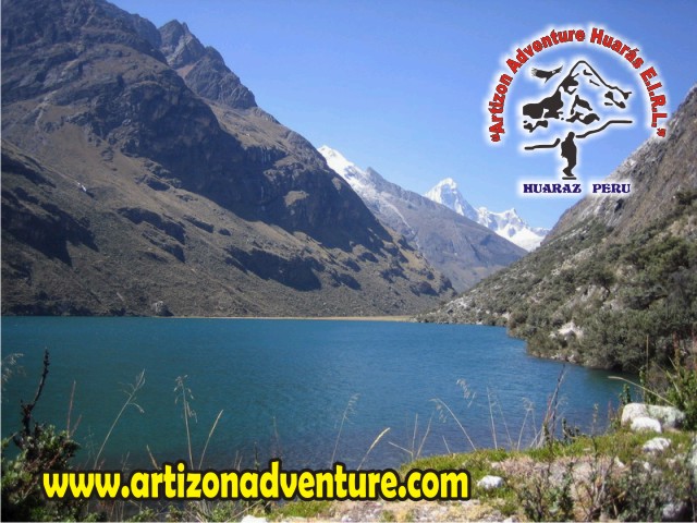 Laguna Jatuncocha - Trekking Santa Cruz - Llanganuco - Yuraccorral - Cordillera Blanca